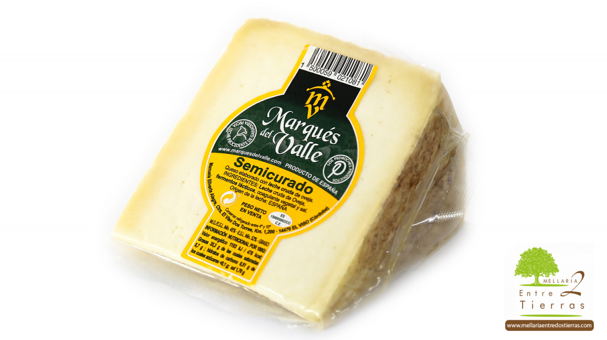 Queso Oveja Semi Curado Cuña